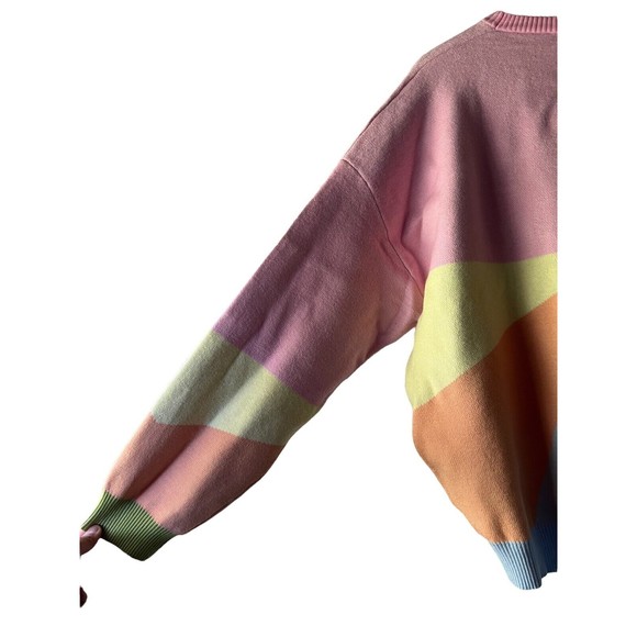 PAC SUN Peppermayo My Paradise Knit Sweater NWT Women’s Size Small Oversized - Picture 5 of 11